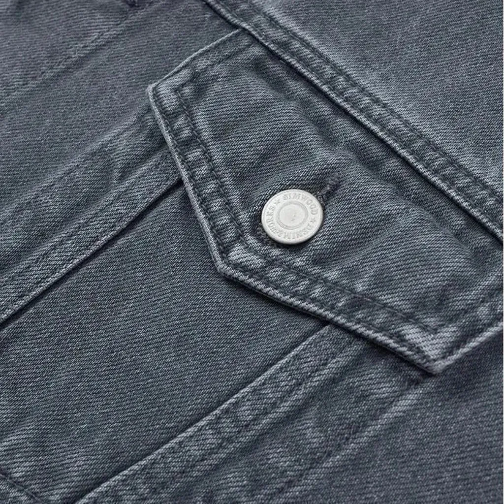 12oz oversized jeans jacket for men