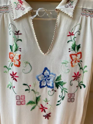 1930s/40s Hungarian Folk Blouse
