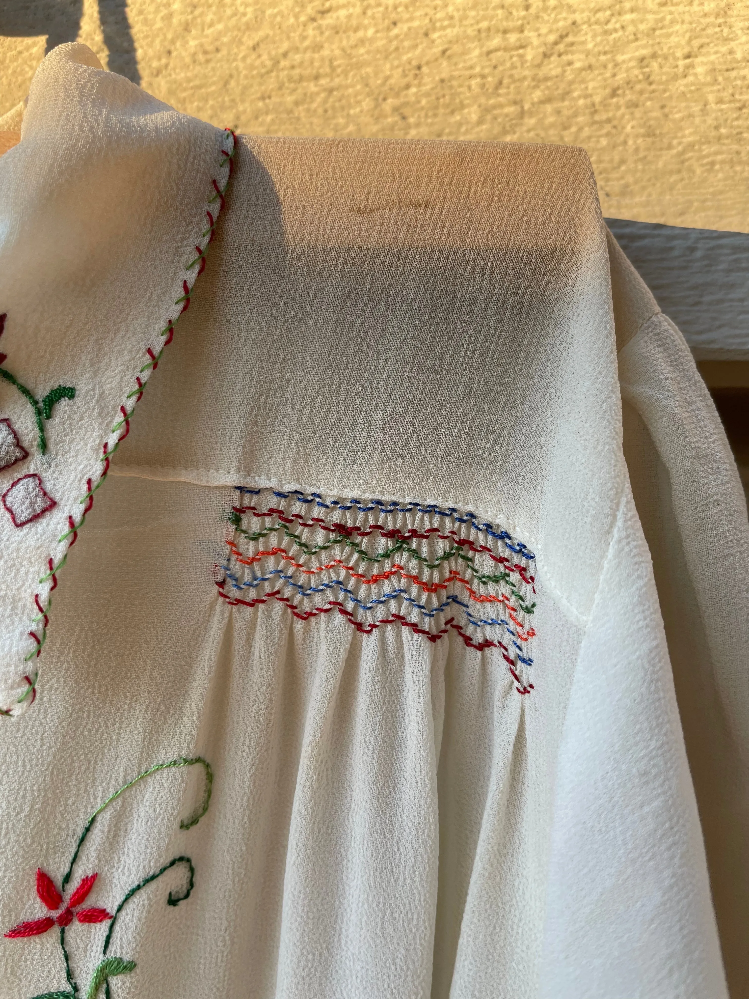 1930s/40s Hungarian Folk Blouse
