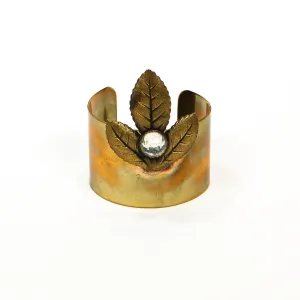 1970's Indian Princess Wide Cuff Bracelet