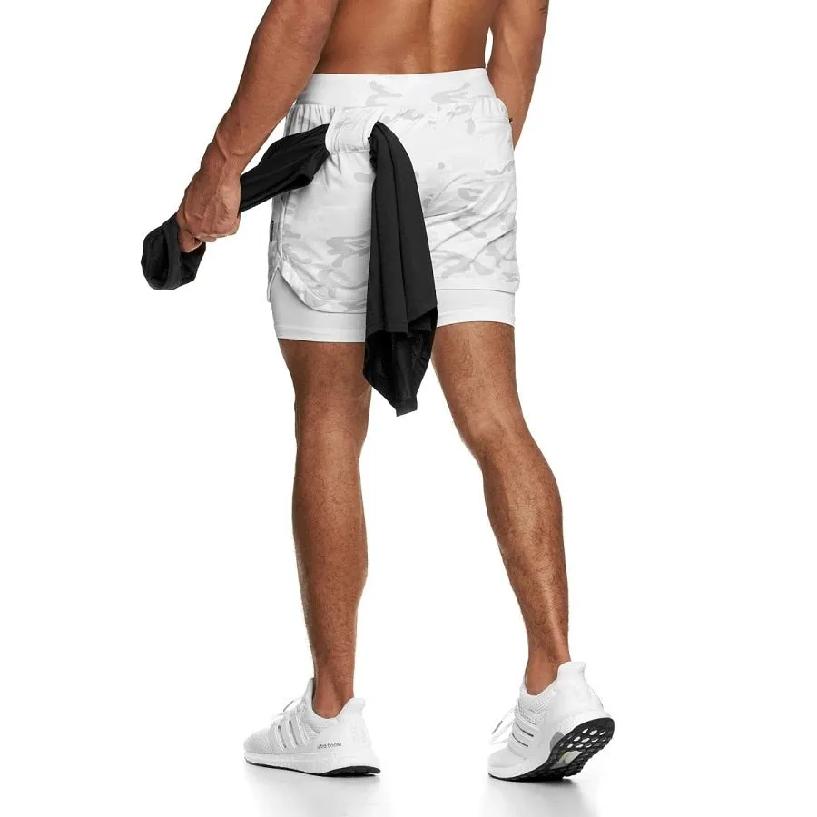 2 In 1 Double-deck Quick Dry Shorts
