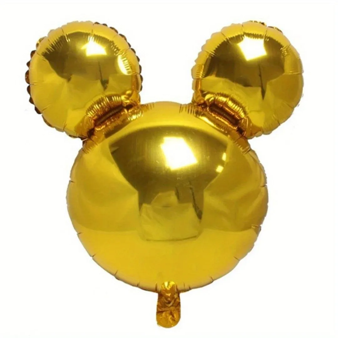 5pcs/2pcs Aluminum Foil Big Balloon Decoration - Cartoon Ears Balloon, Photo Balloon, Wedding Balloon, and Party Decorations Supplies for Birthday Party Festival Scene Arrangement