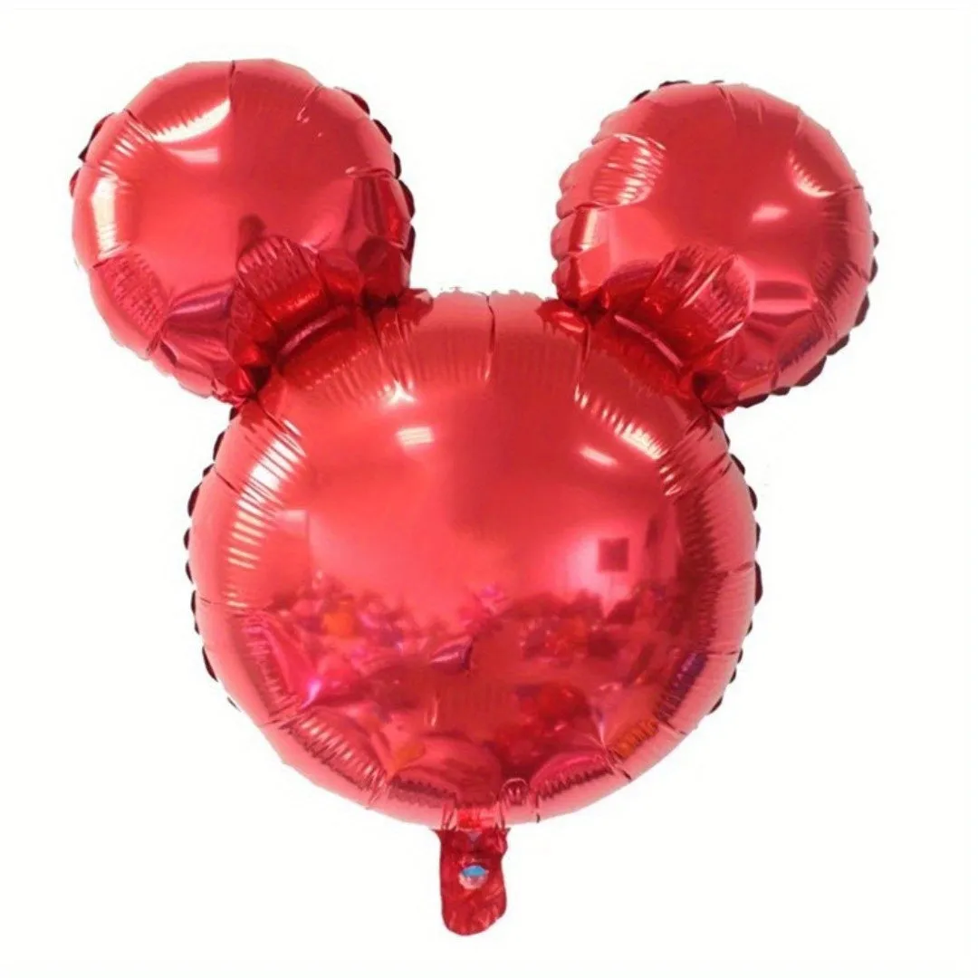 5pcs/2pcs Aluminum Foil Big Balloon Decoration - Cartoon Ears Balloon, Photo Balloon, Wedding Balloon, and Party Decorations Supplies for Birthday Party Festival Scene Arrangement