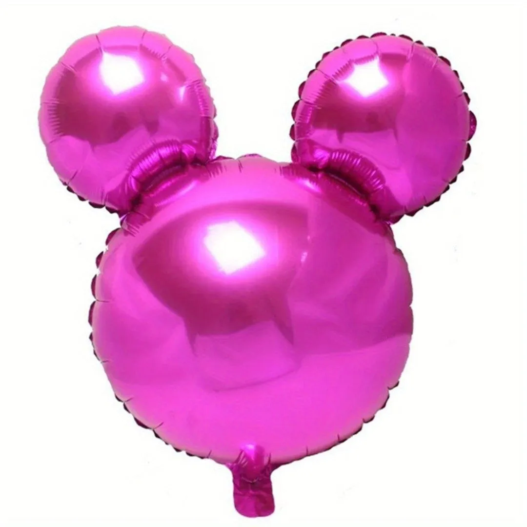5pcs/2pcs Aluminum Foil Big Balloon Decoration - Cartoon Ears Balloon, Photo Balloon, Wedding Balloon, and Party Decorations Supplies for Birthday Party Festival Scene Arrangement