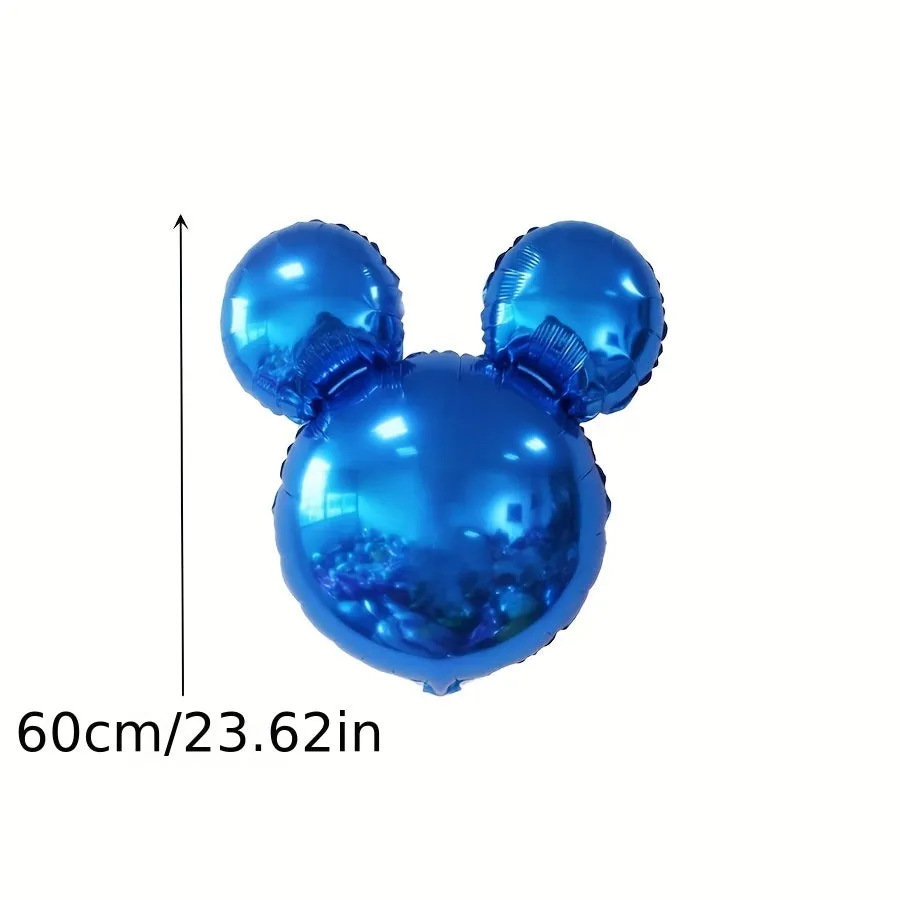 5pcs/2pcs Aluminum Foil Big Balloon Decoration - Cartoon Ears Balloon, Photo Balloon, Wedding Balloon, and Party Decorations Supplies for Birthday Party Festival Scene Arrangement