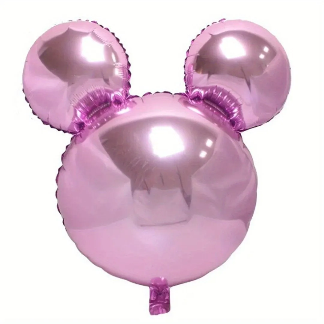5pcs/2pcs Aluminum Foil Big Balloon Decoration - Cartoon Ears Balloon, Photo Balloon, Wedding Balloon, and Party Decorations Supplies for Birthday Party Festival Scene Arrangement