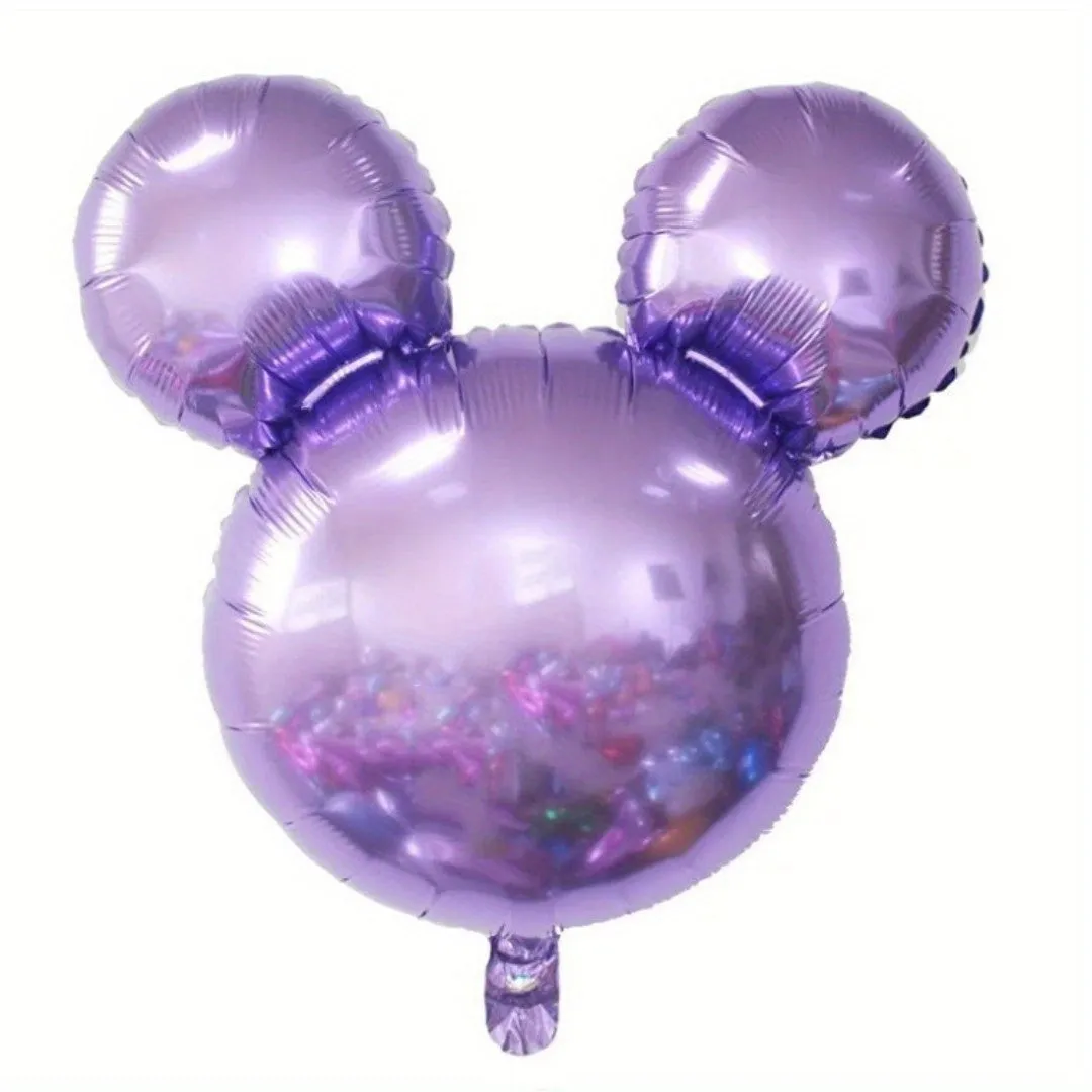 5pcs/2pcs Aluminum Foil Big Balloon Decoration - Cartoon Ears Balloon, Photo Balloon, Wedding Balloon, and Party Decorations Supplies for Birthday Party Festival Scene Arrangement