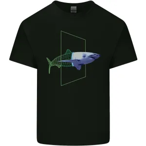 A SCI-FI Shark Mens Light Cotton T-Shirt