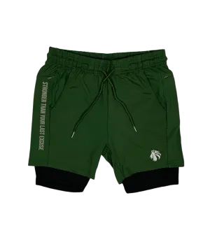 Ambition Liner Short 5” - Dark Military Green