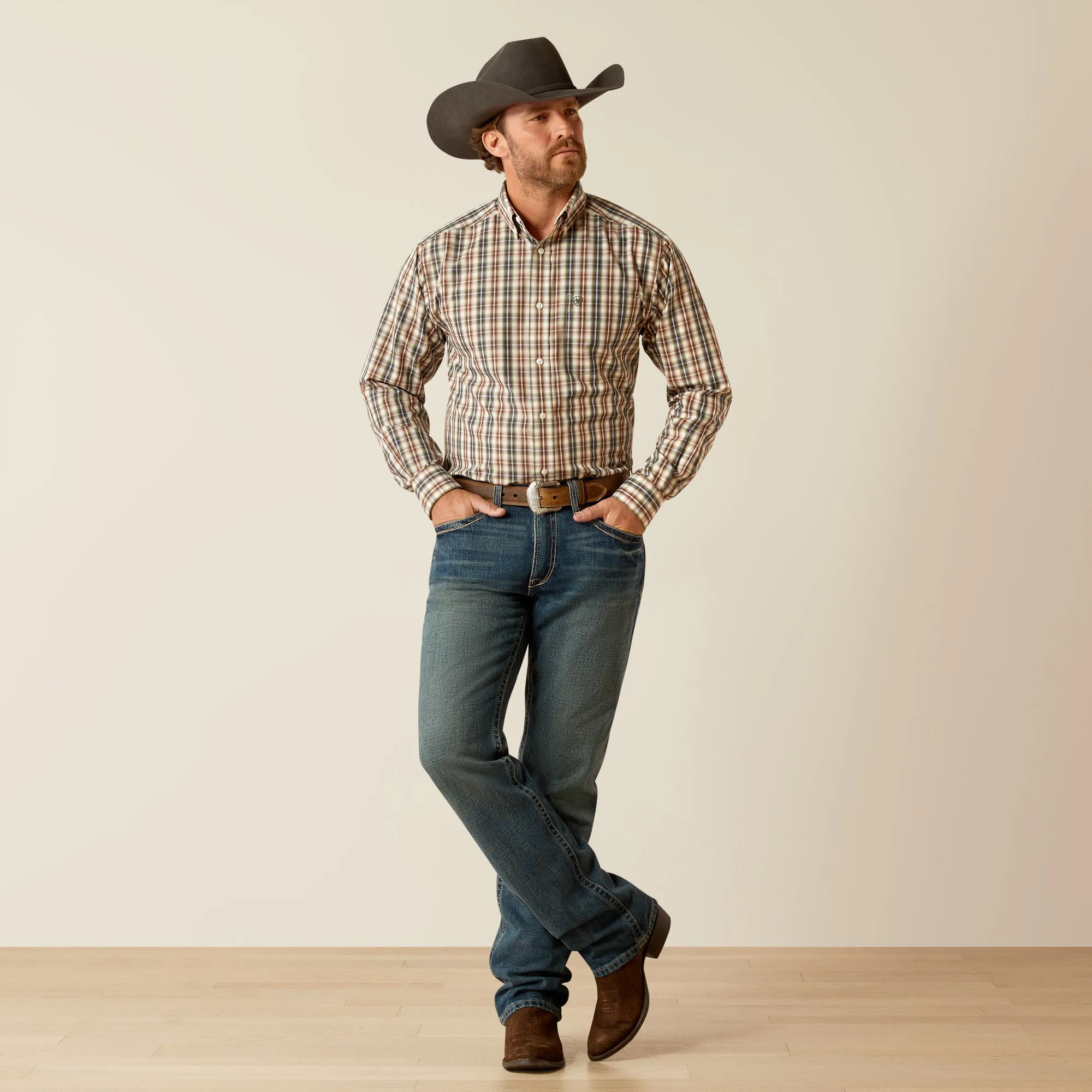 Ariat Wrinkle Free Folk Men's Western Shirt