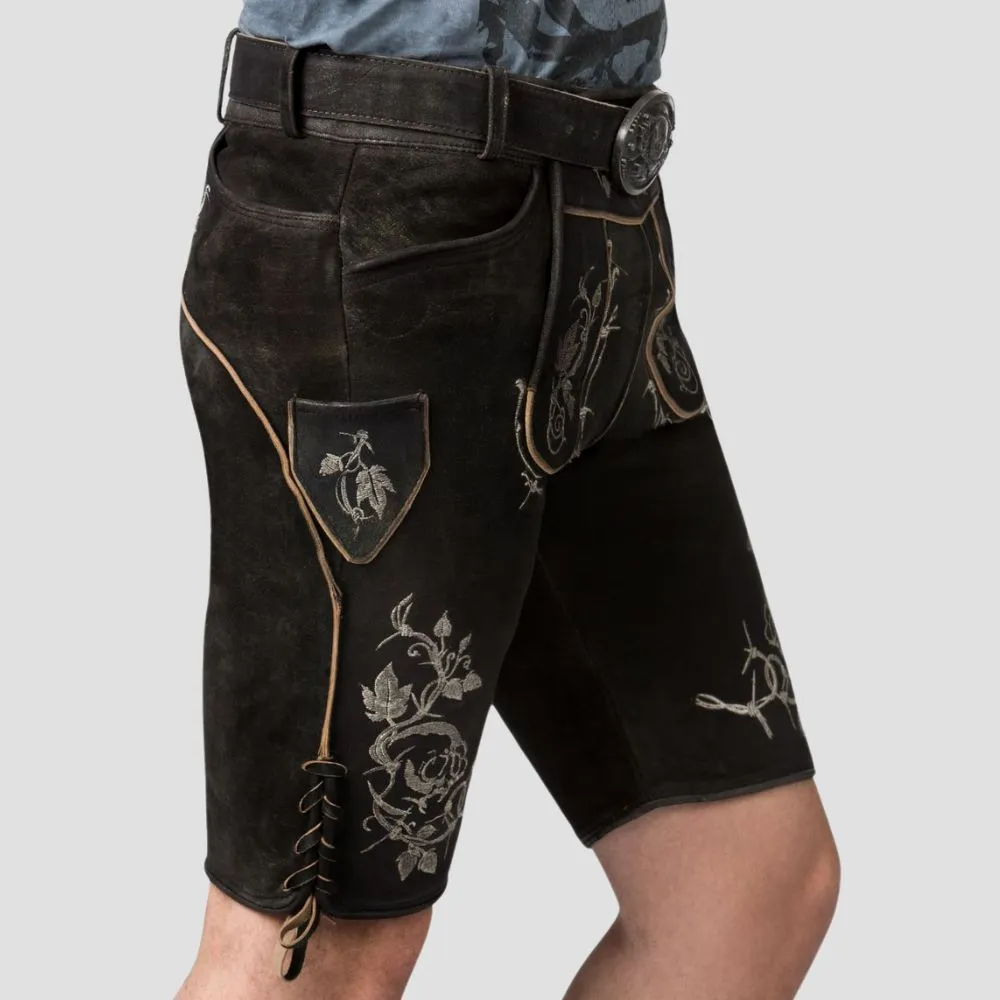 Authentic Bavarian Men's Lederhosen For German Cultural Events