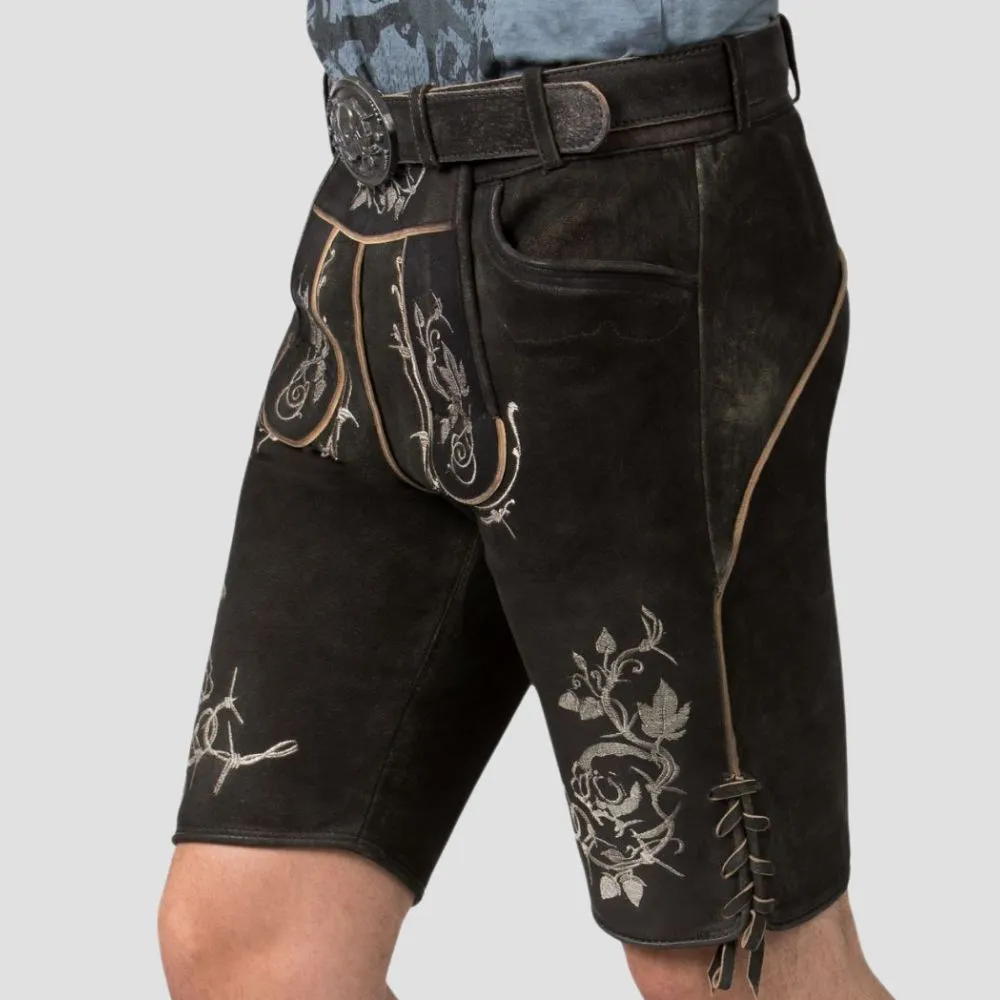 Authentic Bavarian Men's Lederhosen For German Cultural Events