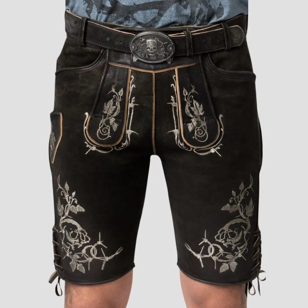Authentic Bavarian Men's Lederhosen For German Cultural Events