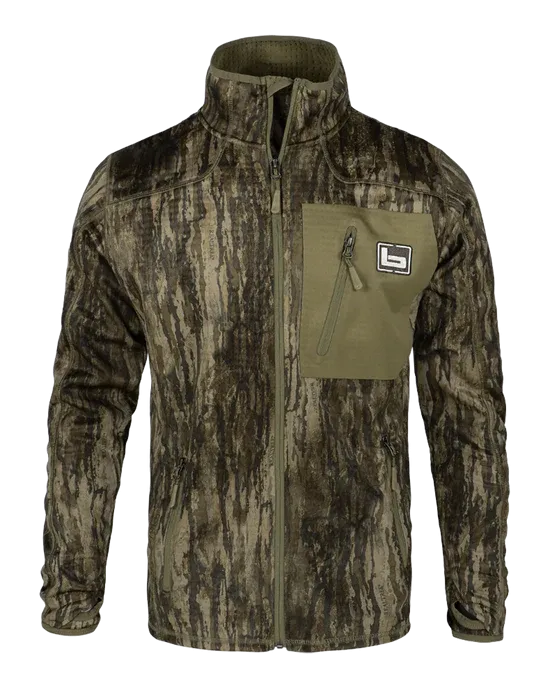 Banded 1/4 Zip Mid Layer Fleece Pullover-Legacy