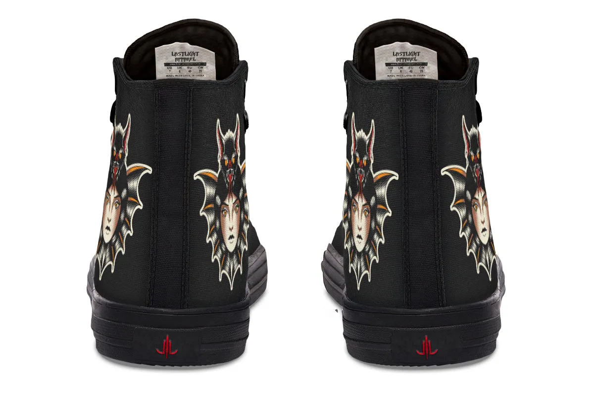 Bat Lady High Tops