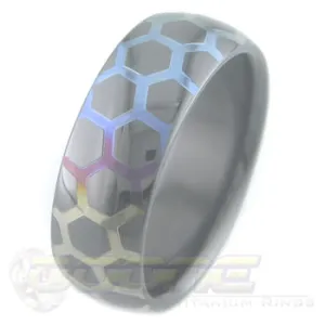 Black Zirconium Honeycomb