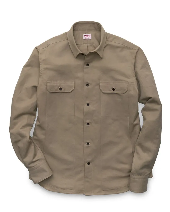 Briscoe Shirt Jacket (Khaki)