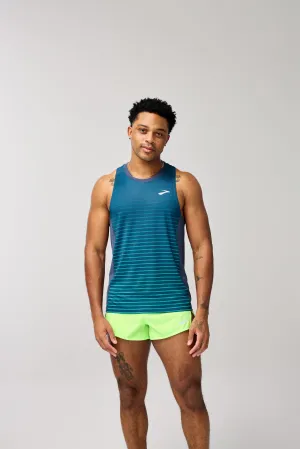 Brooks | Atmosphere Singlet 3.0 | Men's | Setting Stripe