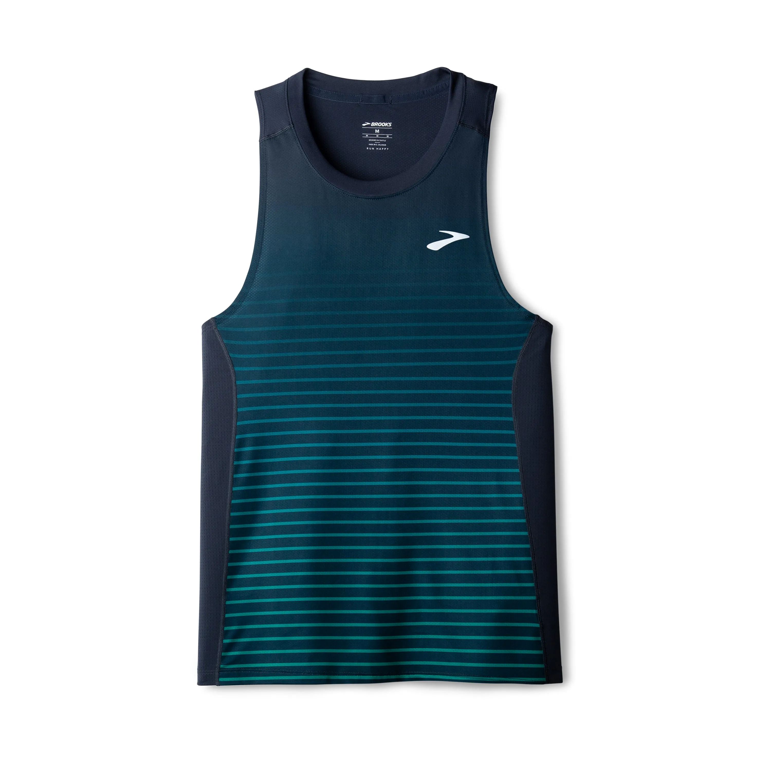 Brooks | Atmosphere Singlet 3.0 | Men's | Setting Stripe