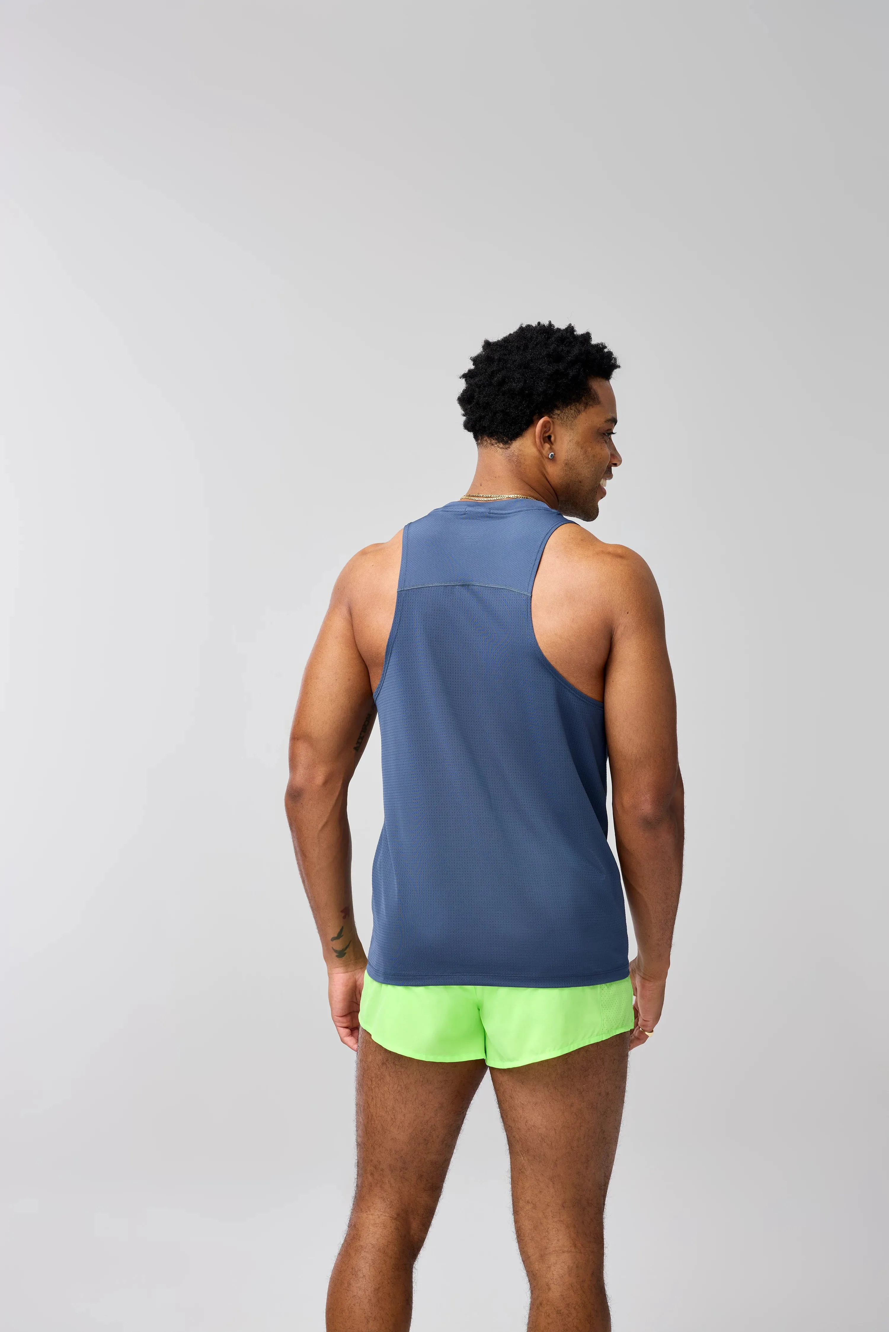 Brooks | Atmosphere Singlet 3.0 | Men's | Setting Stripe