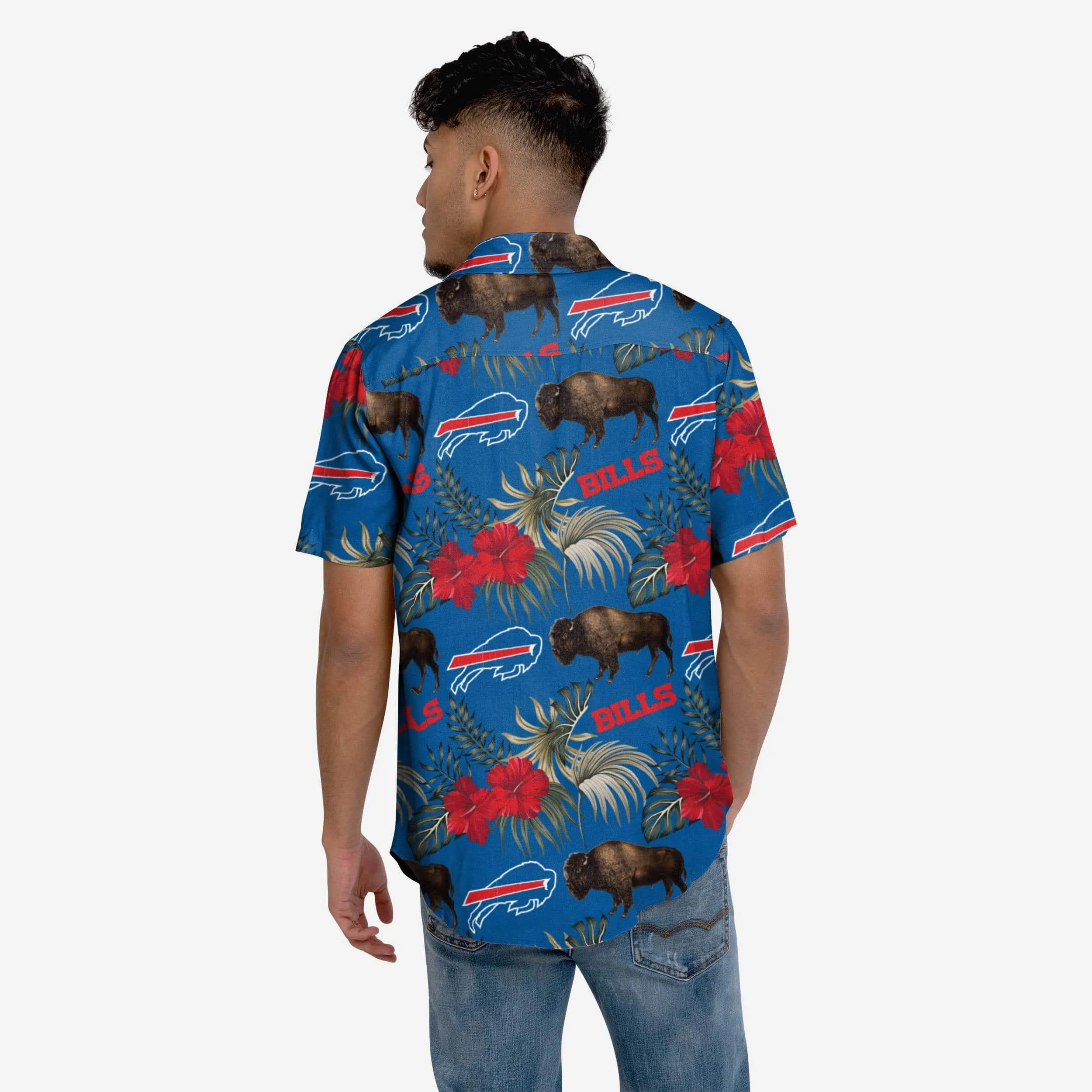 Buffalo Bills Wildlife Button Up Shirt