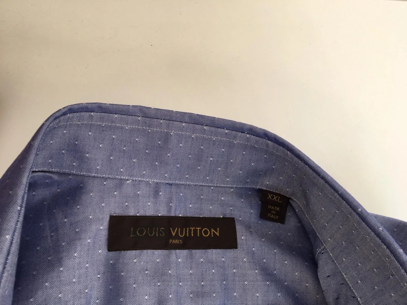Button Down Emblem Shirt