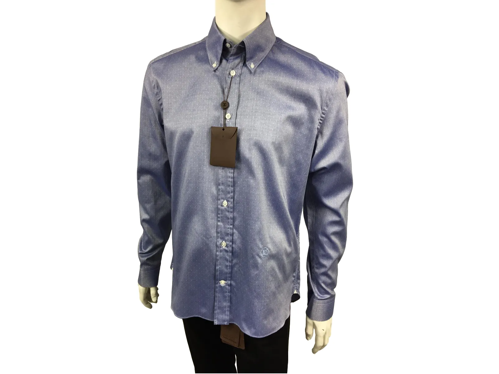 Button Down Emblem Shirt