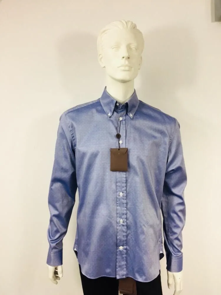 Button Down Emblem Shirt