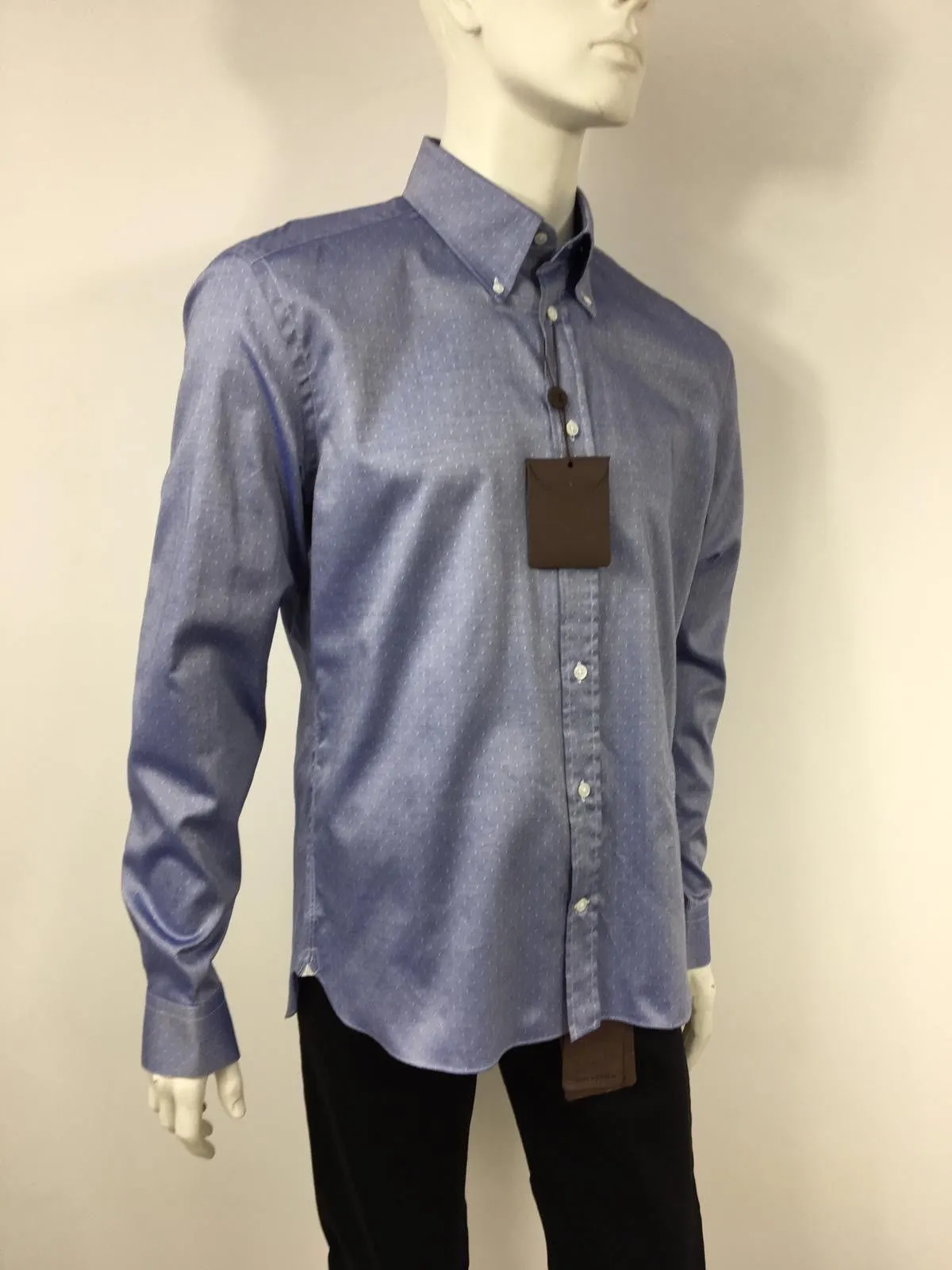 Button Down Emblem Shirt