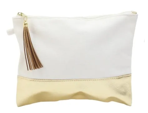 Canvas Tassel Pouch