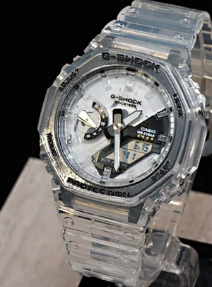 CASIO G-SHOCK 40TH ANNIVERSARY CLEAR REMIX GA-2140RX-7AJR LIMITED EDITION JDM
