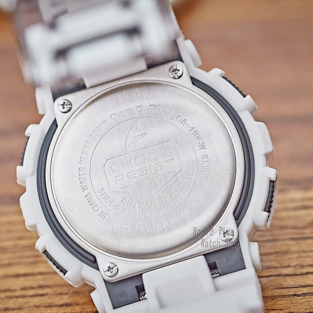 Casio G-Shock Men's Digital White Strap Watch