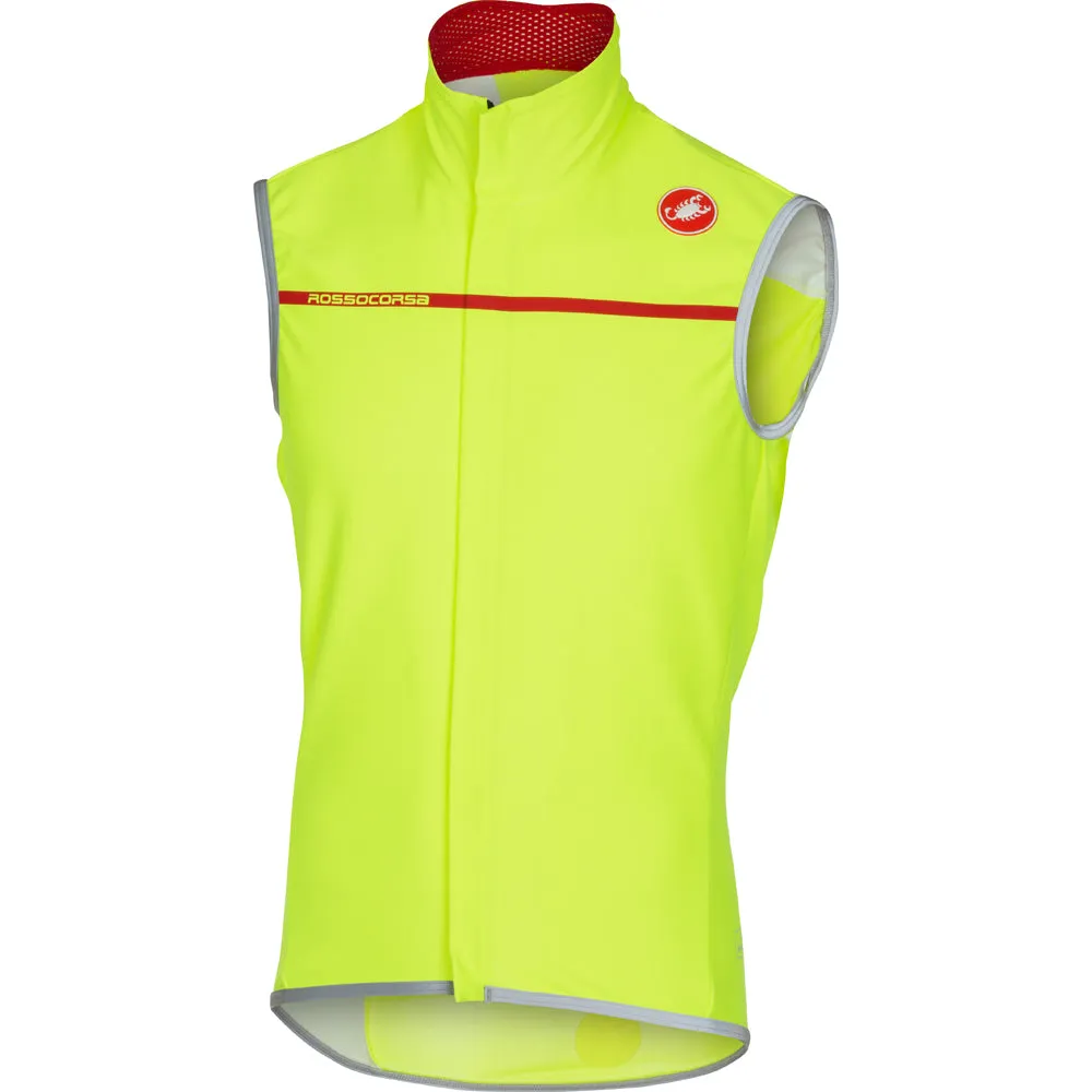 Castelli Mens Perfetto Vest - Fluro Yellow