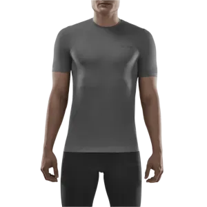 CEP | Run Ultralight Short Sleeve Shirt | Men's | Gray