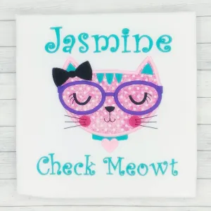 Check Meowt Name Shirt