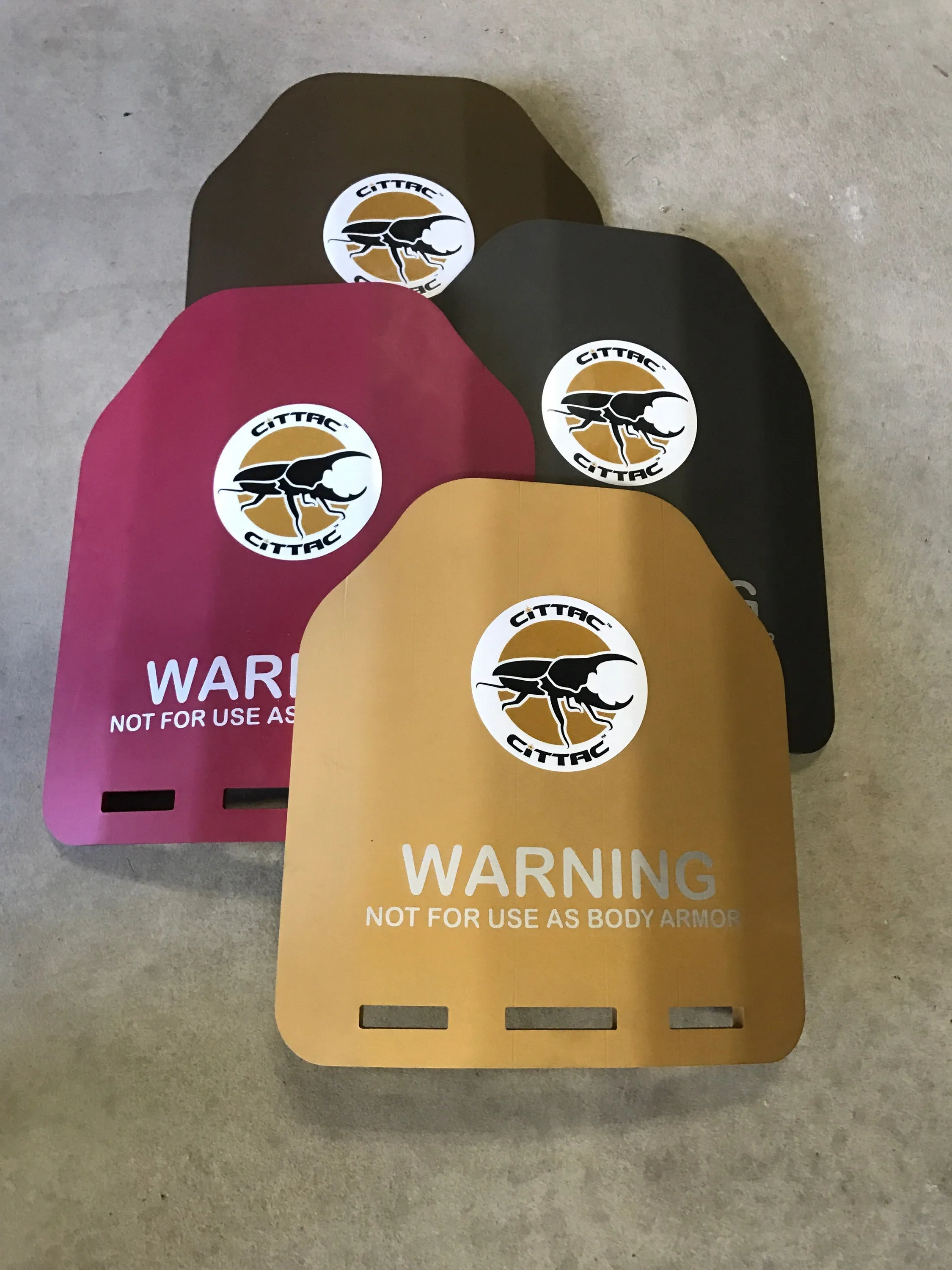 Cittac Fitness Plates - Silver
