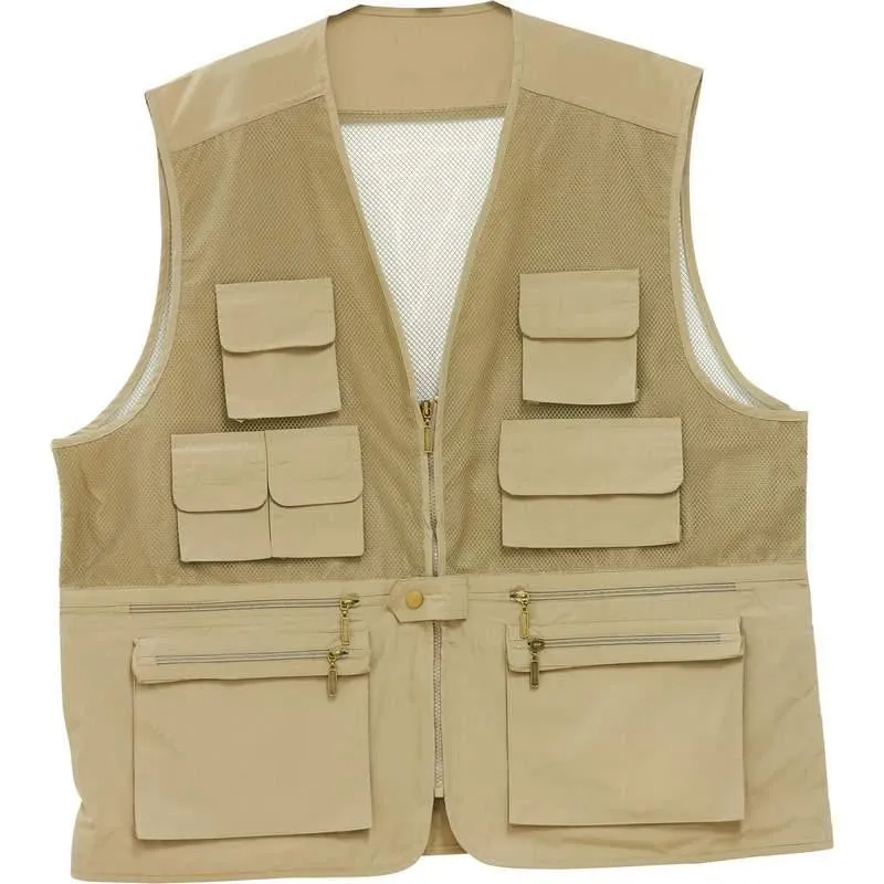 Classic Safari Lightweight Fishing-sporting Vest- M
