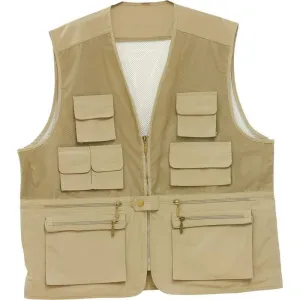 Classic Safari Lightweight Fishing-sporting Vest- M