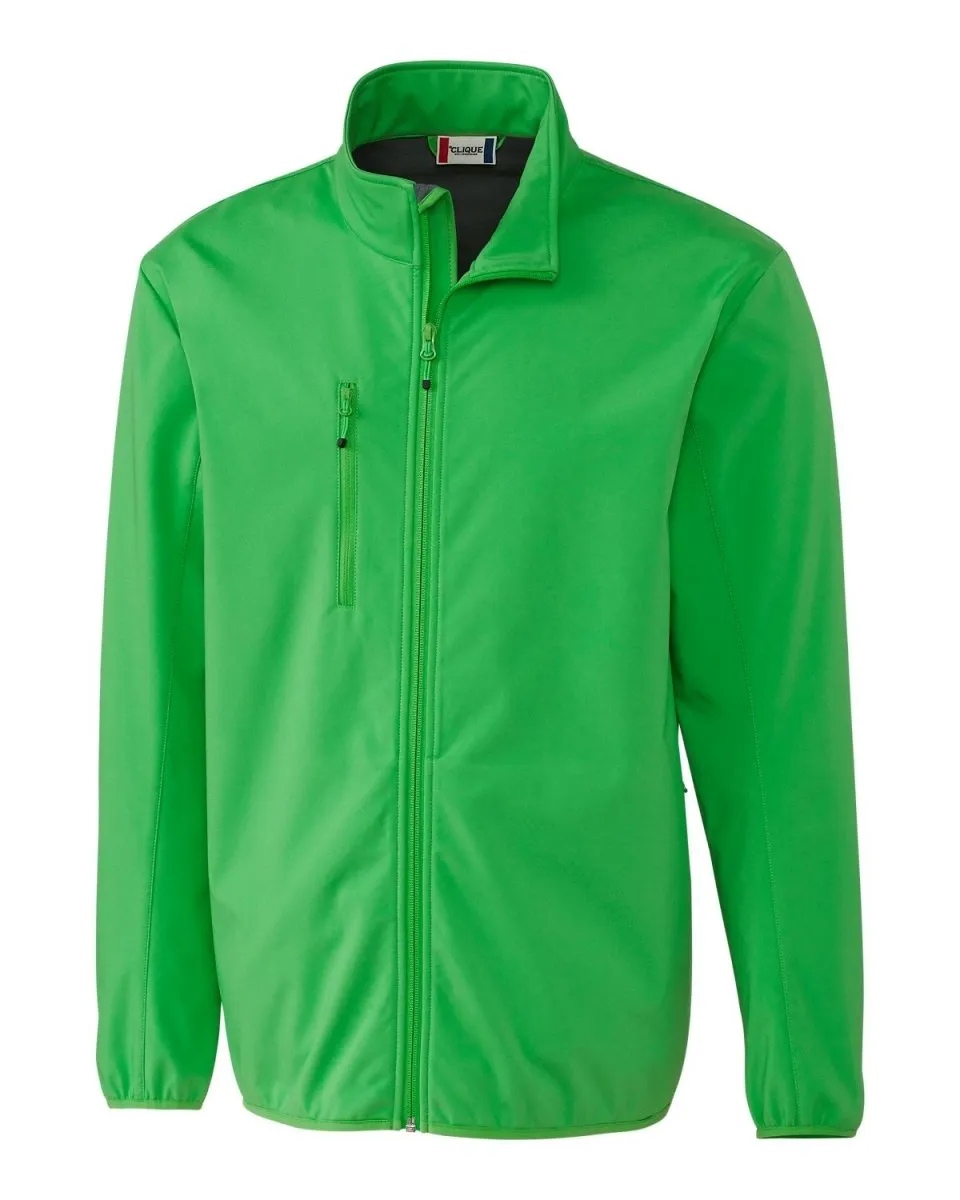 Clique Men's Trail Stretch Softshell Full Zip Jacket