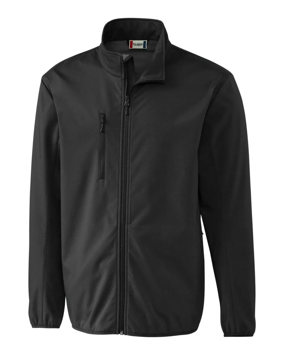 Clique Men's Trail Stretch Softshell Full Zip Jacket