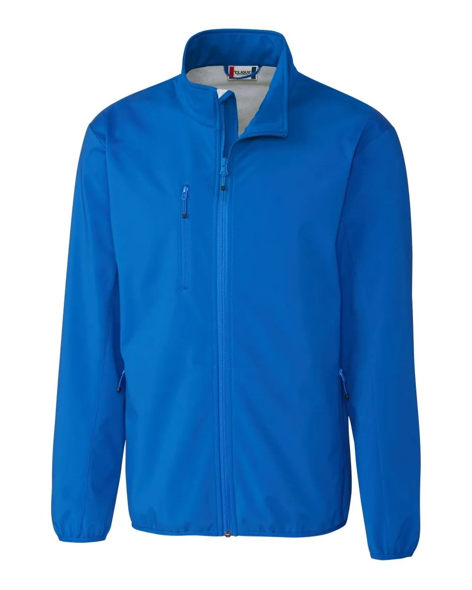 Clique Men's Trail Stretch Softshell Full Zip Jacket