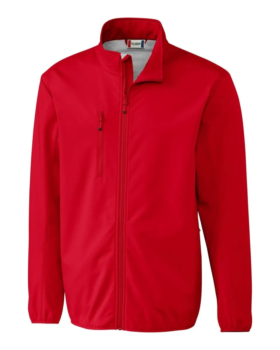 Clique Men's Trail Stretch Softshell Full Zip Jacket