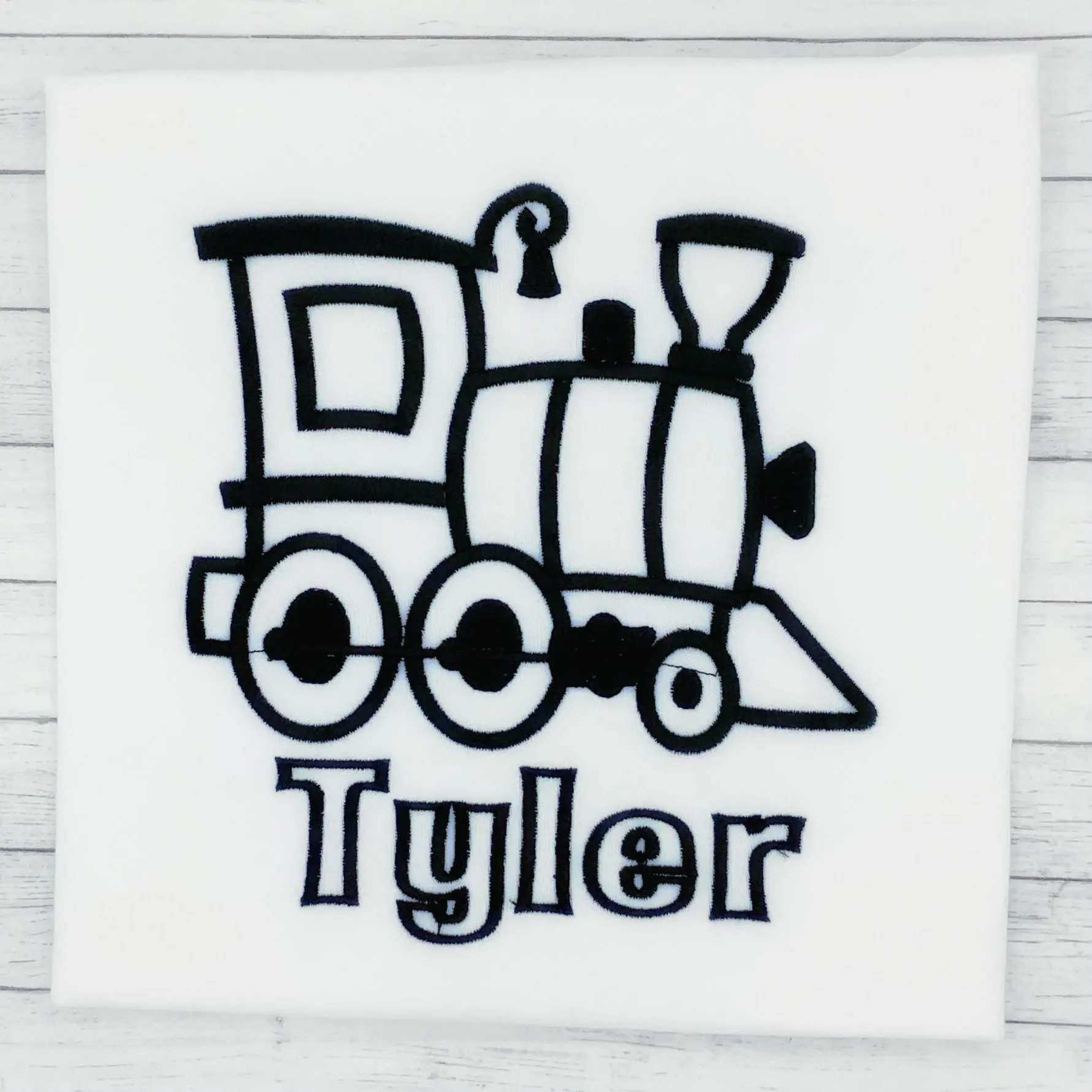 Color Me Embroidery - Train - Washable Markers Included
