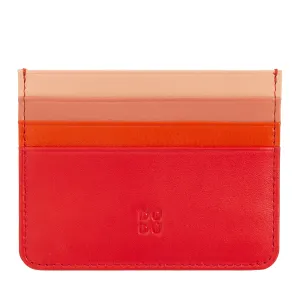 Colored credit cards in Nappa Leather 6 Dudu pockets