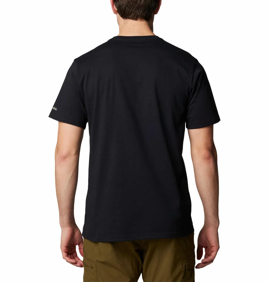 Columbia Mens Black CSC Seasonal Logo Tee