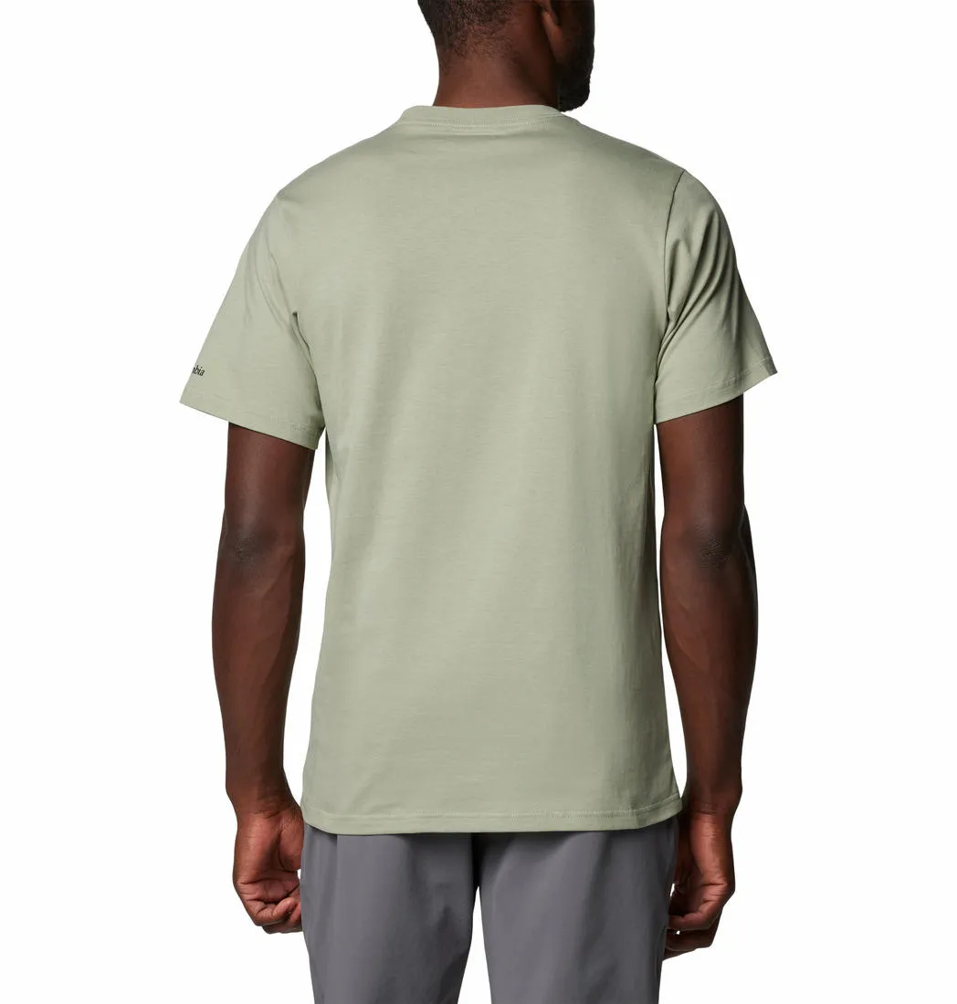 Columbia Mens Green CSC Seasonal Logo Tee
