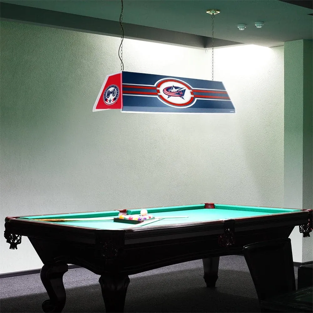 Columbus Blue Jackets: Edge Glow Pool Table Light