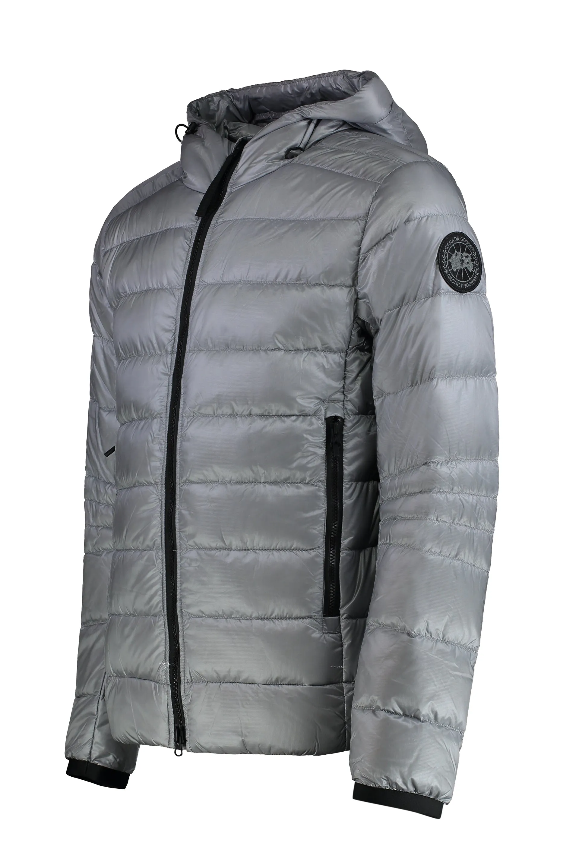 Crofton hooded techno fabric down jacket - Black Label