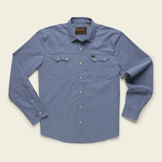 Crosscut Snapshirt | Classic Blue Chambray | Howler Brothers