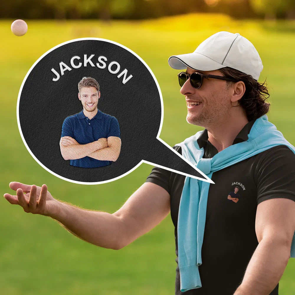 Custom Men's Short Sleeve Golf Polo Shirts with Your Logo